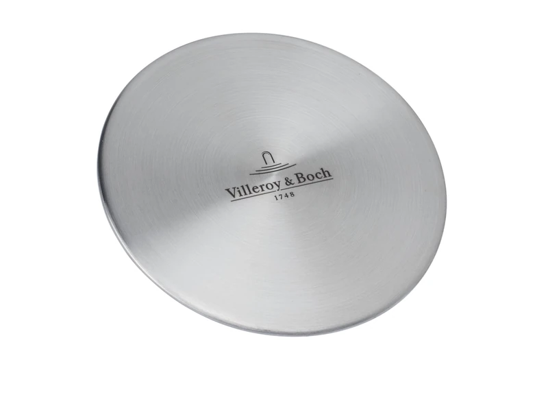 Villeroy & Boch Cap Valve Cover Kitchen Accessories, Stainless Steel Hole for Kitchen Sink, for Spout with Diameter 90 mm, Round