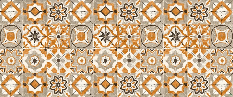 Vilber Great Chef Kollar Carpet 75x180x0.2 cm orange - Image 1
