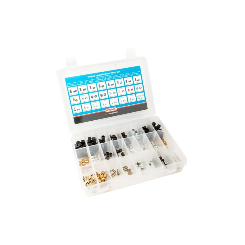 Elvedes for the workshop Hydraulic Hose Fitting Box – Multicolour – One Size