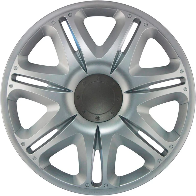 J-Tec Set wheel covers Nascar 15-inch silver