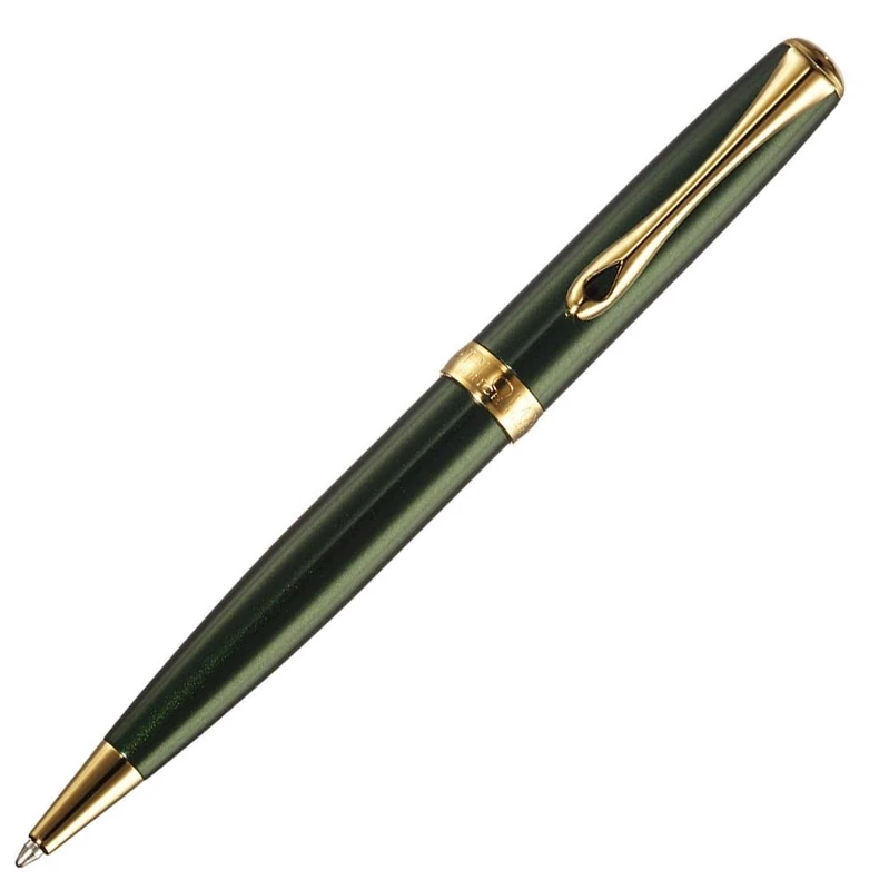 Diplomat Ballpoint Pen Excellence A2 Evergreen/gold EasyFLOW/Writing And Correction Products/Type-Rotary Mechanism/Colour-Green/Gold