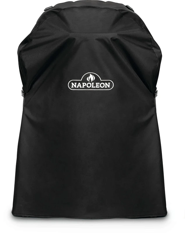 Napoleon Premium BBQ Grill Cover for TravelQ PRO285 on Stand (PRO285-STAND), Black, Water Resistant, UV Protected, Air Vents