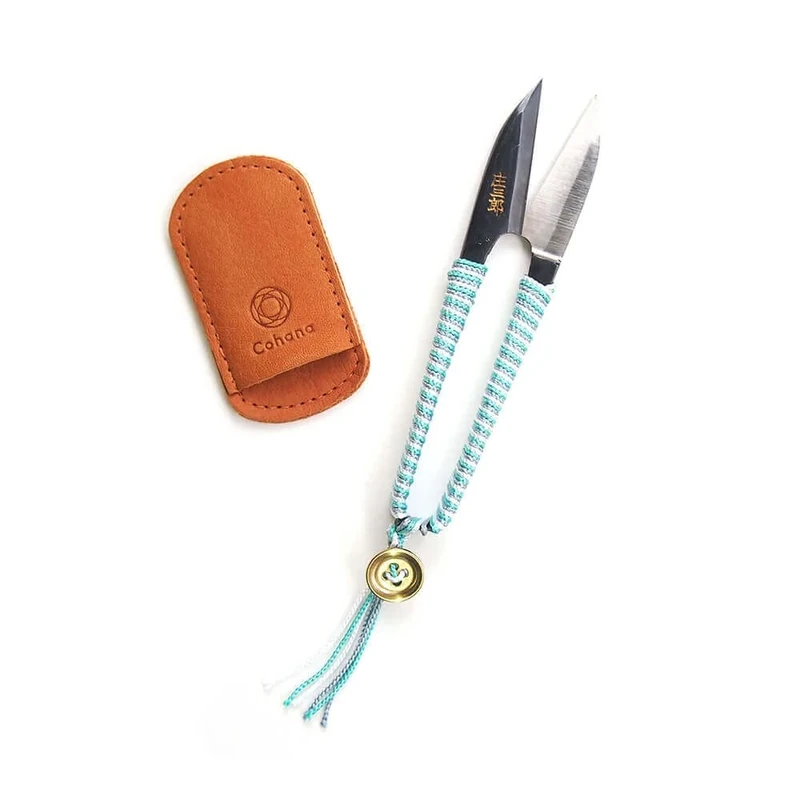Cohana - Shozaburo Green Thread Snips with Braid - 1 Piece