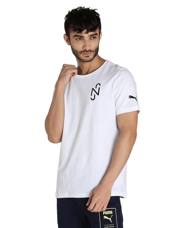 PUMA Men Liga Baselayer Tee Short Sleeve Functional Underwear - White, Small