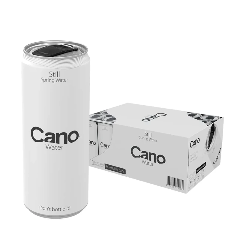 Still Spring Water Multipack Cans (24 x 330ml), Resealable Lids