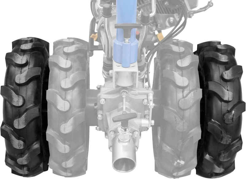Güde 95182 Wheels Twin Wheels, Blue, 41 x 41 x 16.5 cm