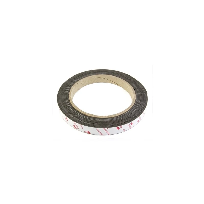 NeoFlex® Flexible Neodymium Magnetic Strip with 3M Self Adhesive Designed to Provide the Strongest Grip Possible on Magnetic Metal Based Surfaces - 19mm Wide - 2.5m Length - Pack of 2