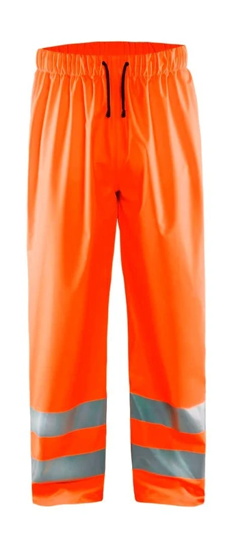 Blakläder 1384200053004X-Large High-Vis Rain Trousers "level 1", Orange, 4X-Large - Image 1