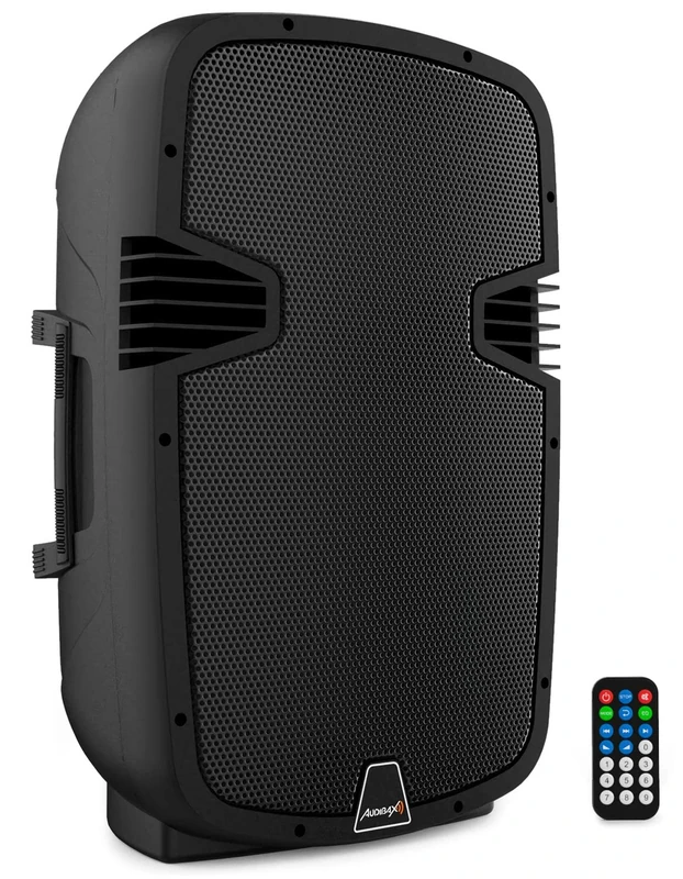 Audibax | Arkansas 12 Professional Speaker 12" Bluetooth Speaker USB/SD 2Way Active Speaker Power 600 W Colour Black Remote Control Sound Equalizer Dimensions: 420 x 345 x 633 mm