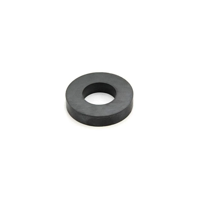 Magnet Expert® 60mm O.D. x 24mm I.D. x 8mm thick Y30BH Ferrite Ring Magnet 2.4kg Pull ( Pack of 20 )