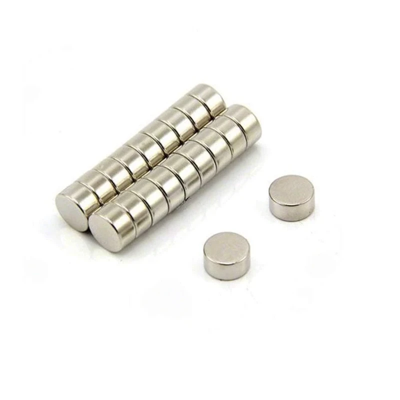 N35H Neodymium Magnet for Manufacturing, Motor Engineering, and High Temperature Applications - 10mm dia x 5mm thick - 2.5kg Pull - Pack of 200