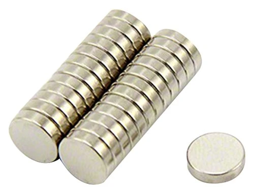 Samarium Cobalt Magnet for Motors, Electric Motors, Turbo Machinery and Sensors - 8mm dia x 2mm thick - 0.7kg Pull - Pack of 200