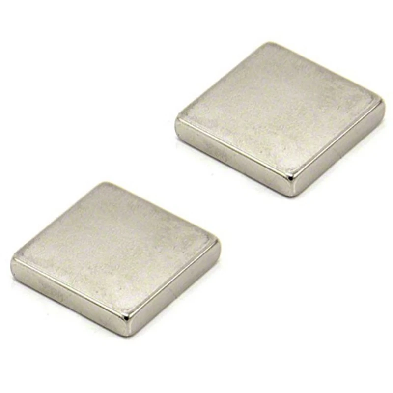 N42 Neodymium Magnet for Arts, Crafts, Model Making, DIY, Hobbies, Office, and Home - 25mm x 25mm x 5mm thick - 11kg Pull - Pack of 20