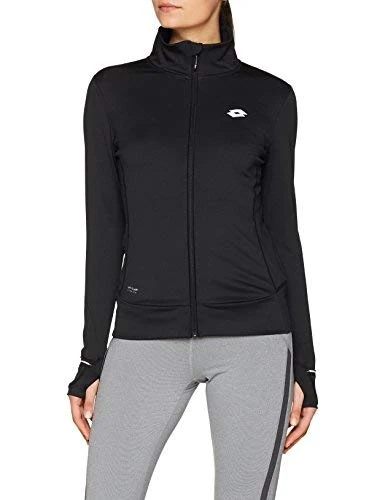 Lotto Sport Women's Xride Ii Sweat Fz W Jacket - Black, X-Small