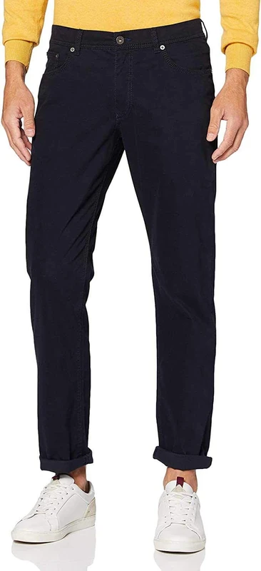 BRAX Men's Cooper Fancy Five Pocket Casual Sportiv Trouser Not Applicable, Blue (Perma Blue 21), W35 / L32 (Manufacturer Size: 35/32)