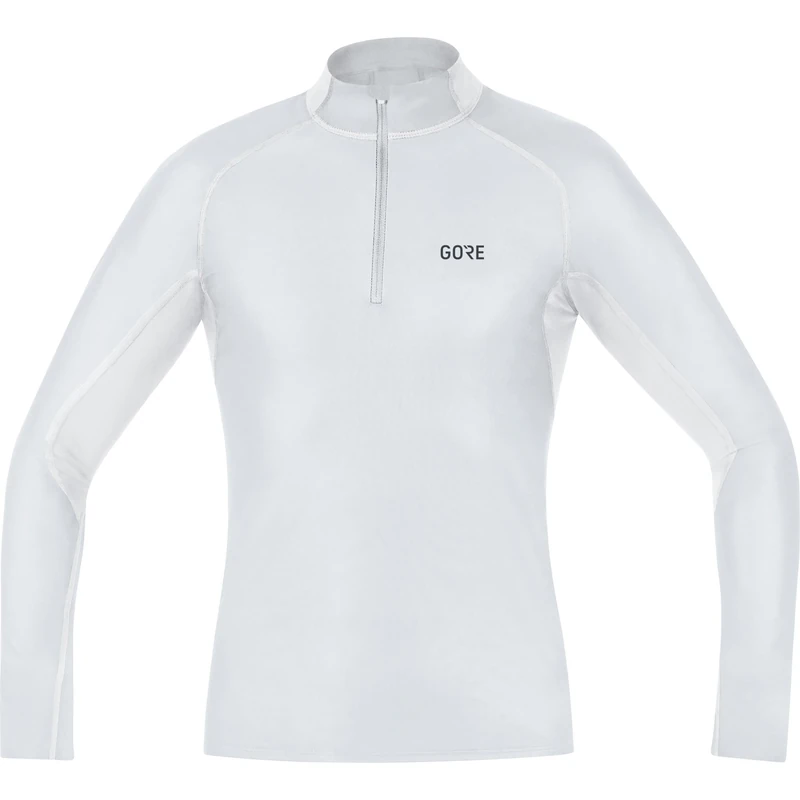 GOREWEAR M WINDSTOPPER Base Layer Thermo Turtleneck Mens, Light Grey / White, M - Image 1