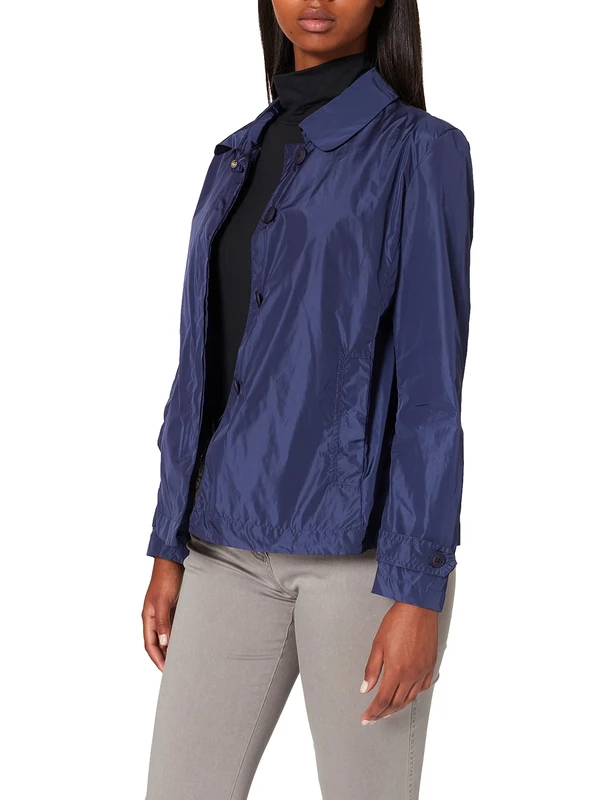 ADD Women's Jaw123-3672 Dress Coat, Blue (Cobalt Blue), Small