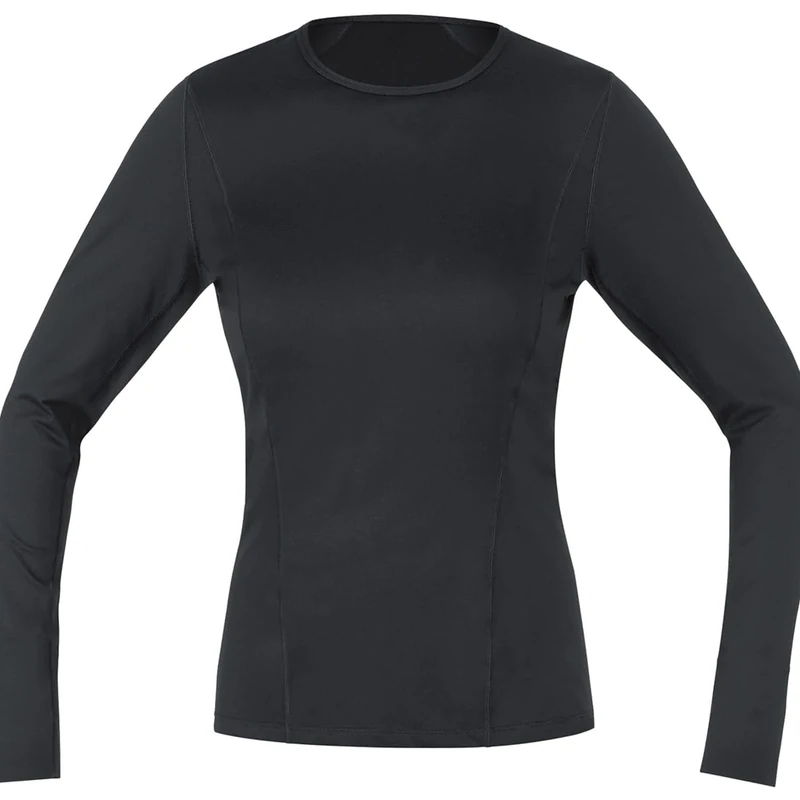 GOREWEAR M Women Base Layer Thermo Long Sleeve Shirt, Black, 34 - Image 1