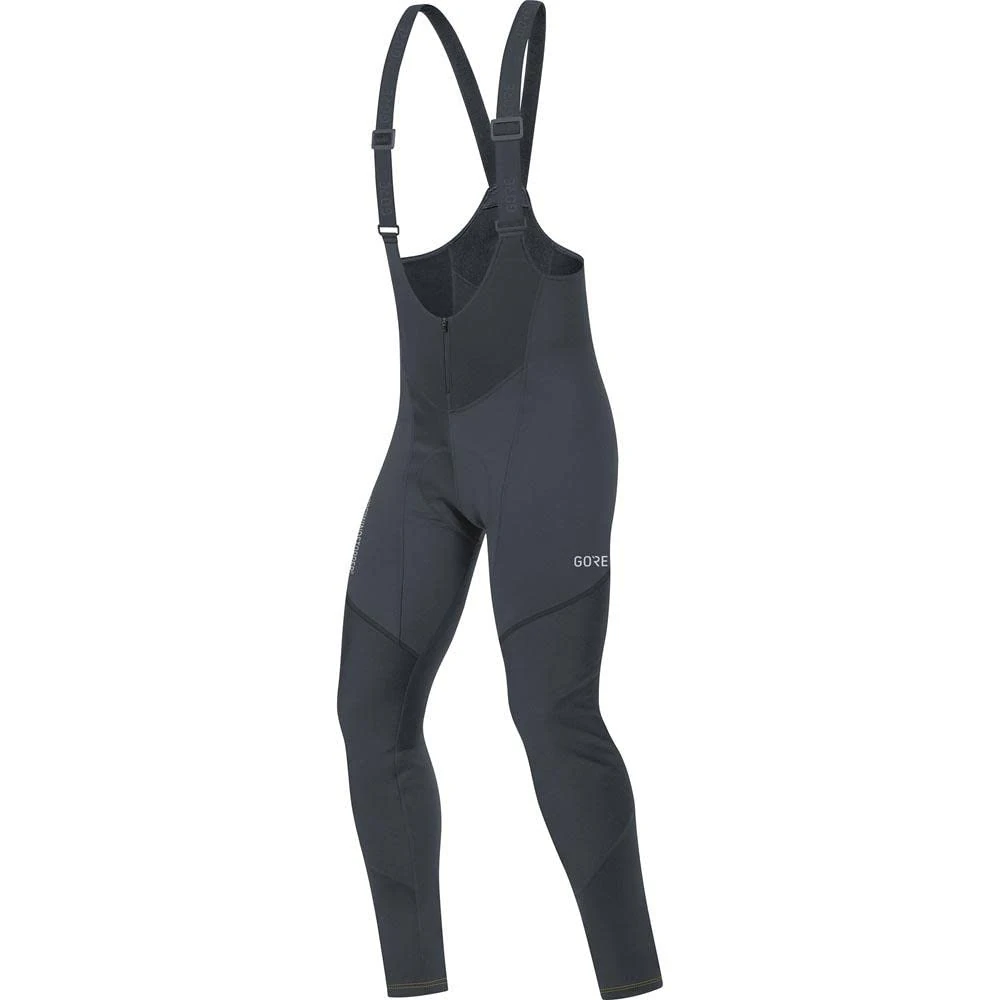 GORE WEAR Mens C3 Windstopper Bib Tights, Black, XL EU