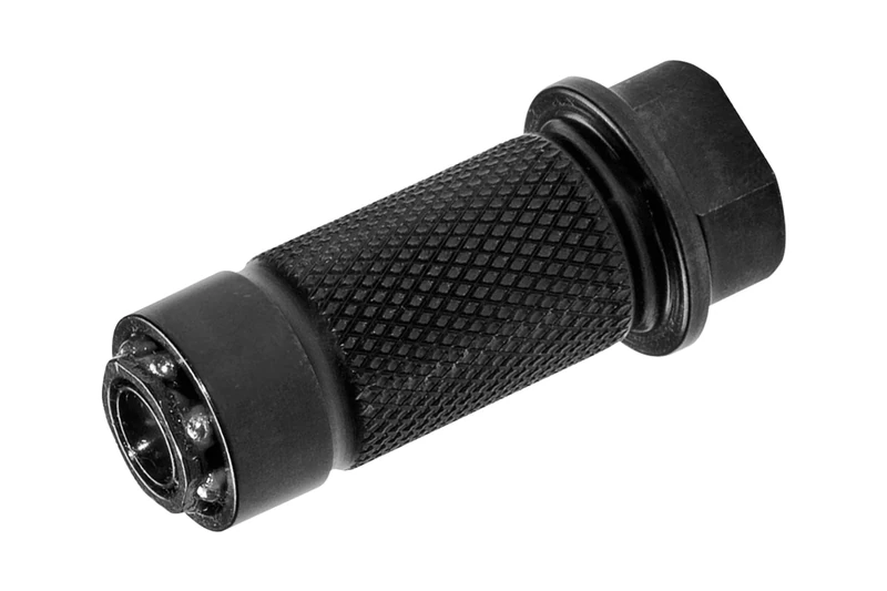 Samoa Special Coupling Quick (Hydraulic Safety Mouthpiece, Uncoupling up to max. 700 Bar Working Pressure, Burnished Steel) 121060400