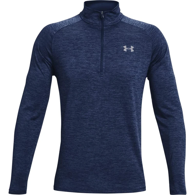 Under Armour Men Tech 2. 1/2 Zip, Versatile Warm Up Top for Men, Light and Breathable Zip Up Top for Working Out