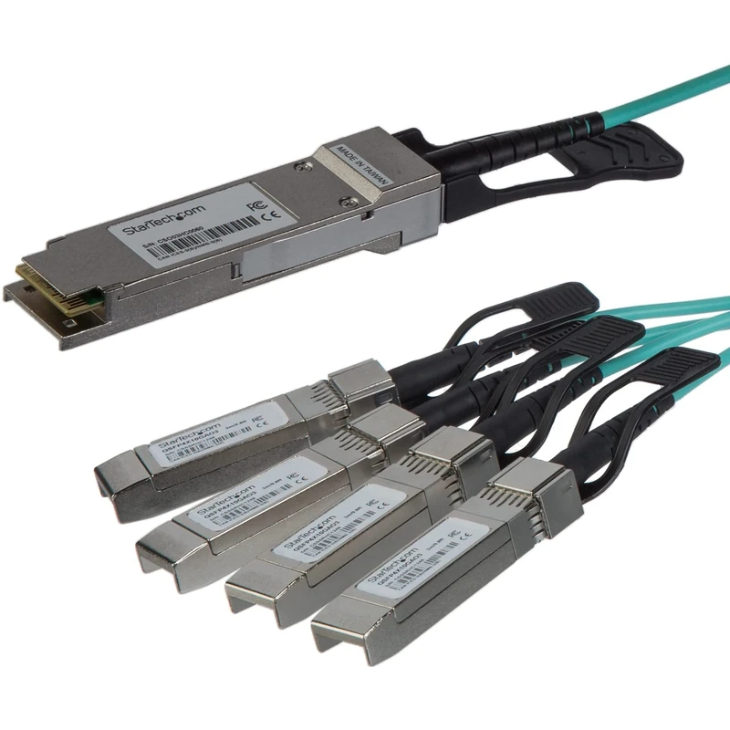 StarTech.com QSFP4X10GAO7 7m Cisco Compatible - QSFP+ Active Optical Breakout Cable