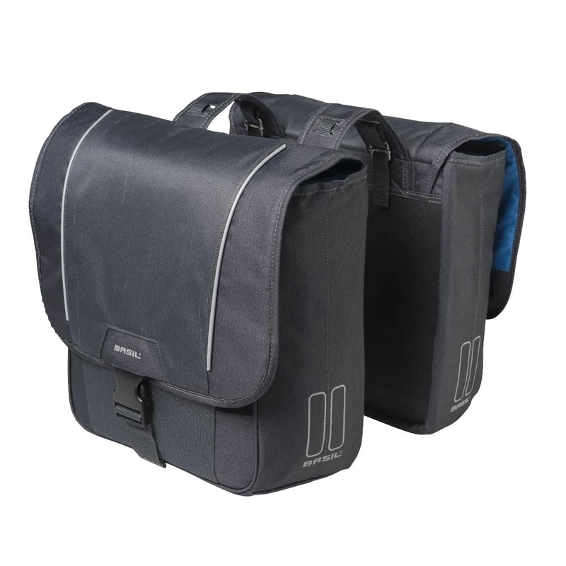 Basil Sport Design Double Pannier - Graphite, 32 Litre