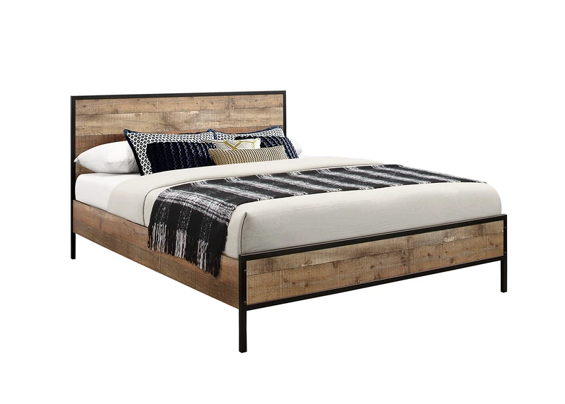 Birlea Urban Bed, Wood, Rustic, Kingsize