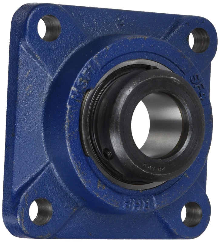 RHP SF30 Self Lube Cast Iron Four Bolt Square Flange Bearing Unit, 30mm Ø, 42.21mm Width