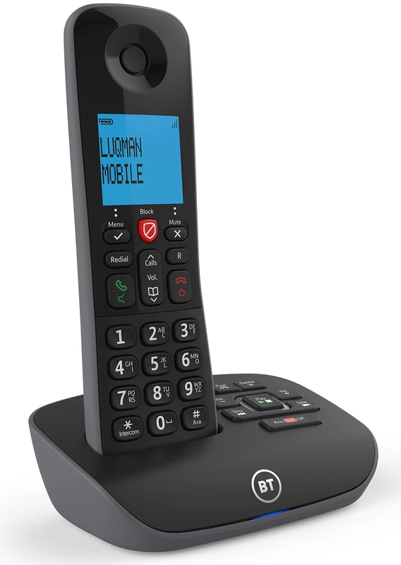BT Essential Cordless Landline Phone with Call Blocker