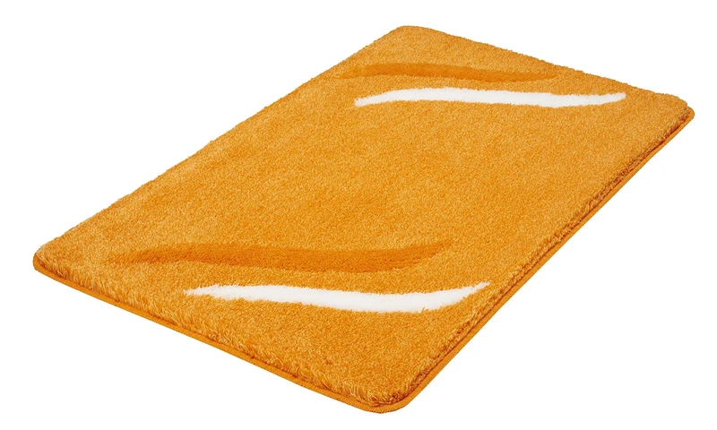 Kleine Wolke "Florenz Bath Rug, Poly-Acrylic, Yellow, 80 x 140 x 2 cm