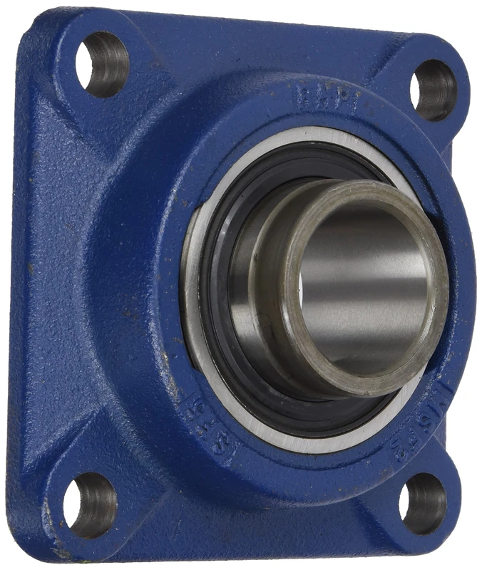 RHP SF35 Self Lube Cast Iron Four Bolt Square Flange Bearing Unit, 35mm Ø, 46.41mm Width - Image 1