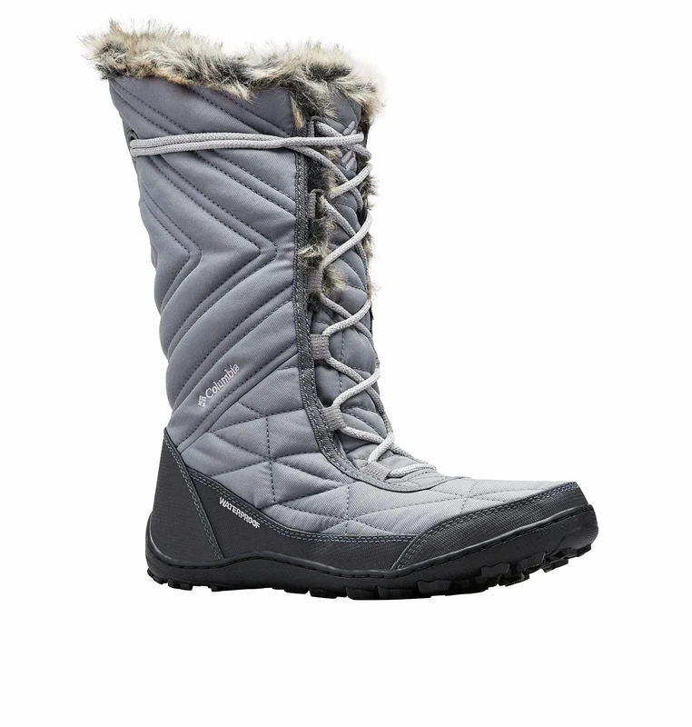 Columbia Women's Minx Mid Iii Snow Boot, First Generation Titanium Grey Steel/Grey Ice, 7 UK