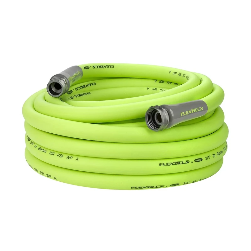 Flexzilla Garden Hose 3/4 in. x 50 ft., Heavy Duty, Lightweight, Drinking Water Safe, ZillaGreen - HFZG650YW-E