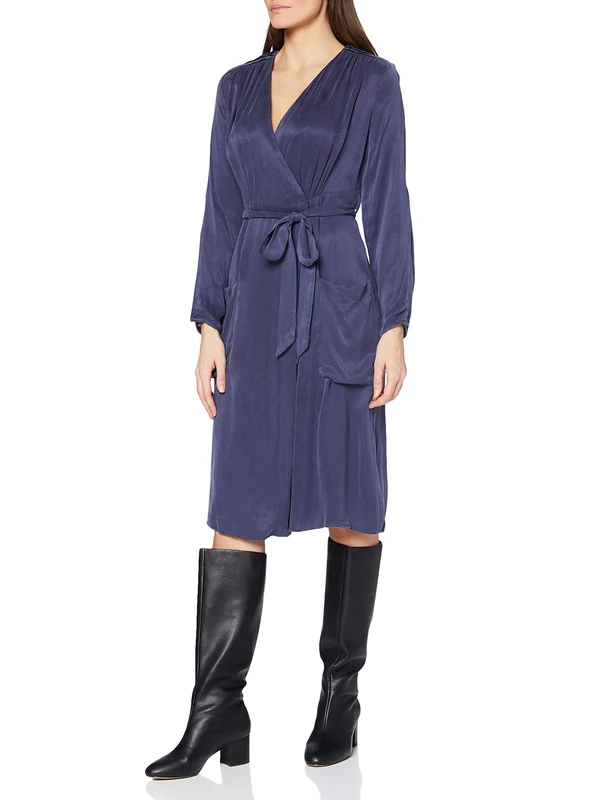 Intropia Women's Dress - Blue - 12