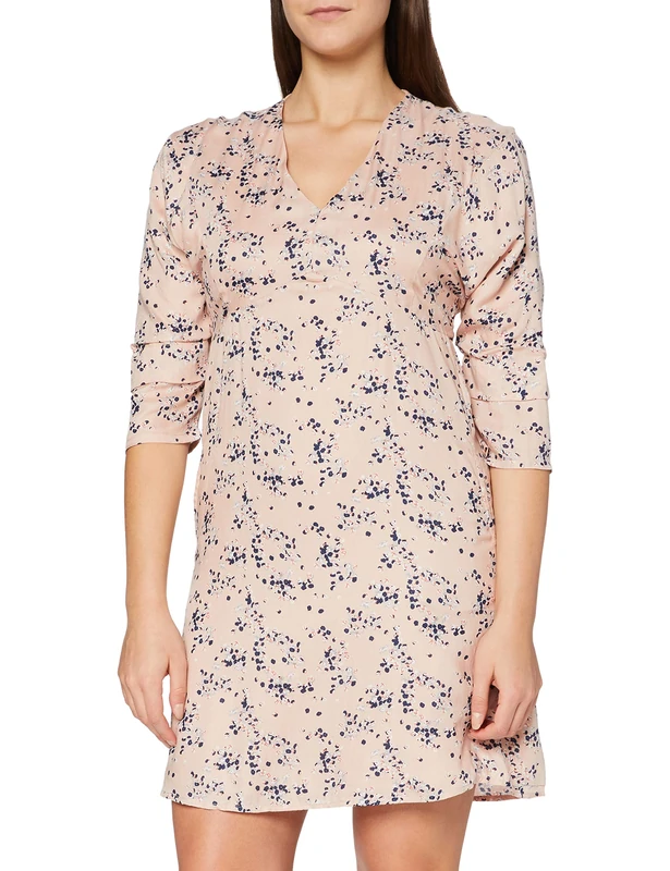 Intropia Women's P698VES06081950 Dress, Pink (Stamp Pink 950), 10