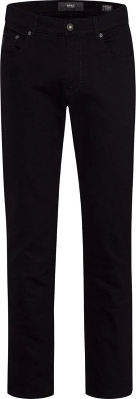 BRAX Men's Cooper Fancy Five Pocket Casual Sportiv Trouser Not Applicable, Black (Perma Black 01), W42/L32 (Manufacturer Size: 42/32)