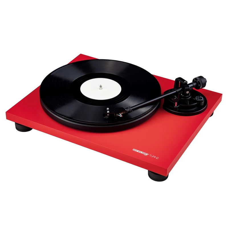 Reloop Turn 2 Analog HiFi Turntable with Ortofon OM10 Cartridge (Red)