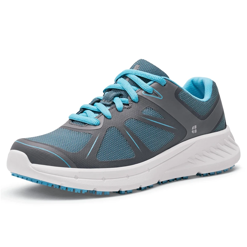 Shoes for Crews Women's Slip-Resistant Work Sneakers – Comfortable, Lightweight, Breathable, Splash Protection, Safety Footwear – Ideal for Restaurant, Catering, Kitchen – Vitality II