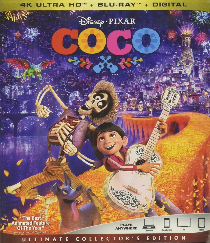 Coco 4K UHD [2Blu-Ray] [Region Free] (English audio)