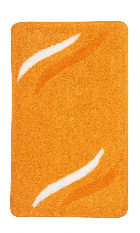 Kleine Wolke "Florenz Bath Rug, Poly-Acrylic, Yellow, 60 x 100 x 2 cm