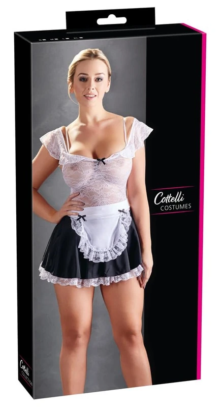 Cottelli Collection Maid's Dress, Small