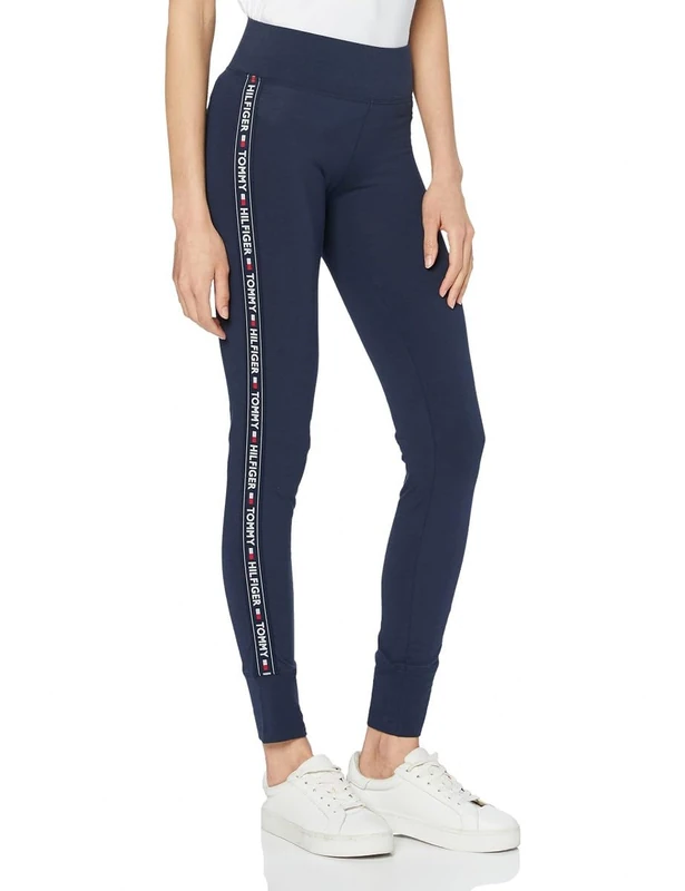 Tommy Hilfiger Women’s Sport Leggings, Blue (Navy Blazer), M