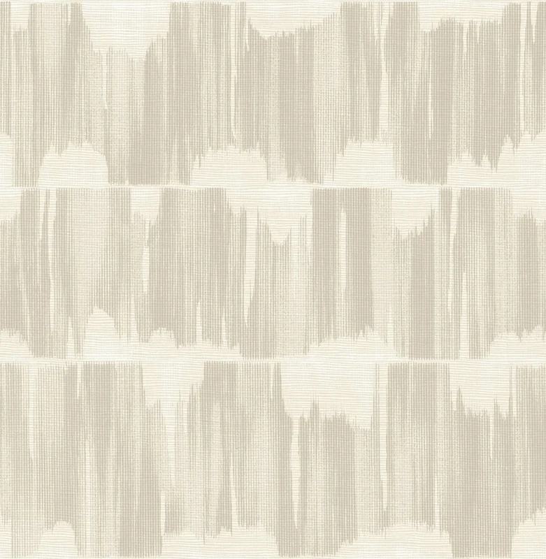A-Street Prints 2764-24345 Serendipity Shibori Wallpaper, Beige - Image 1