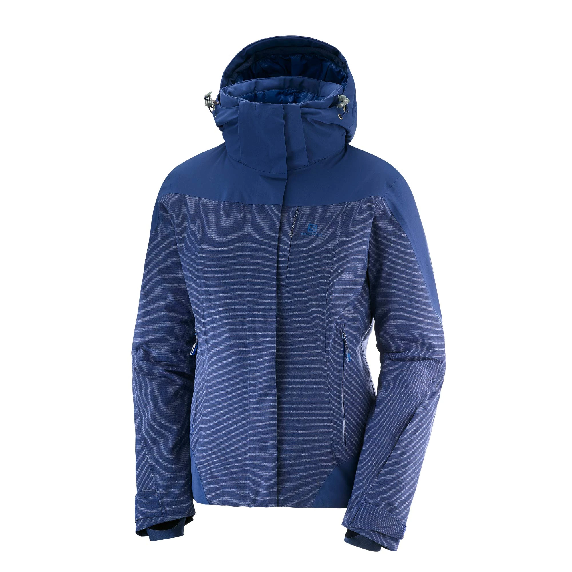 Salomon Ice rocket Jkt + W Snow Skiing Apparel, Medieval Blue, X-Small