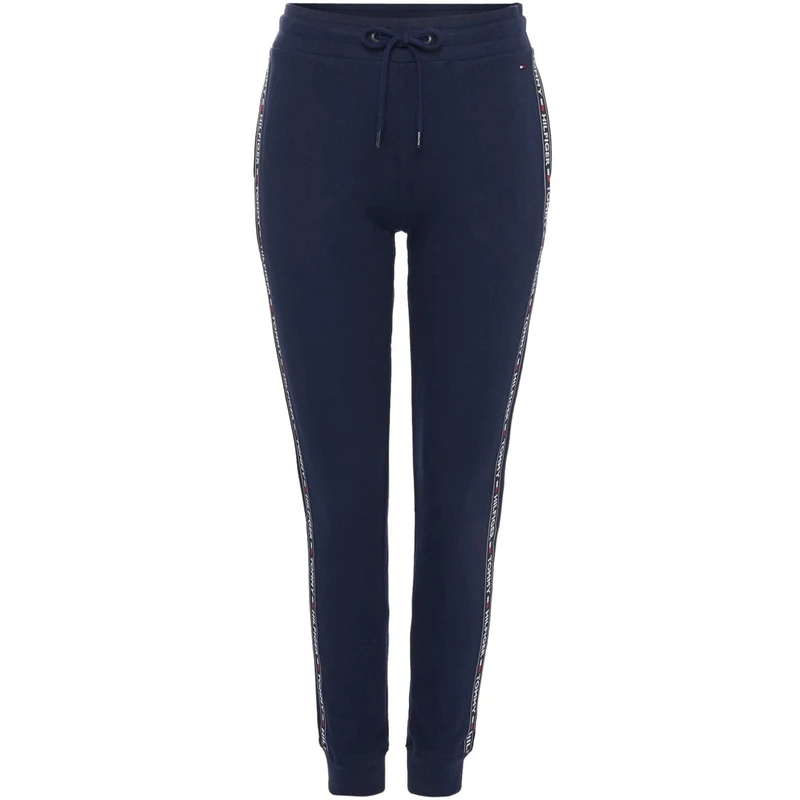 Tommy Hilfiger Women’s Long Jogging Bottoms, Blue (Navy Blazer), XS