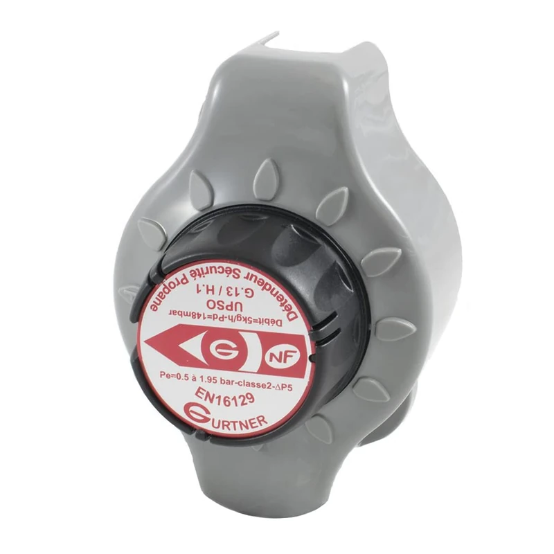 Gurtner - Propane Gas Regulators - Propane Gas Safety Regulator - 5 kg/h 148mb - Male 20x150 - NF - Image 1