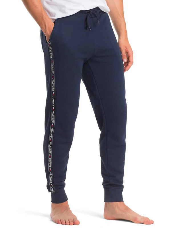 Tommy Hilfiger Men's Track Pant Hwk Um0um00706 Tracksuit Pant, Blue (Navy Blazer), S - Image 1