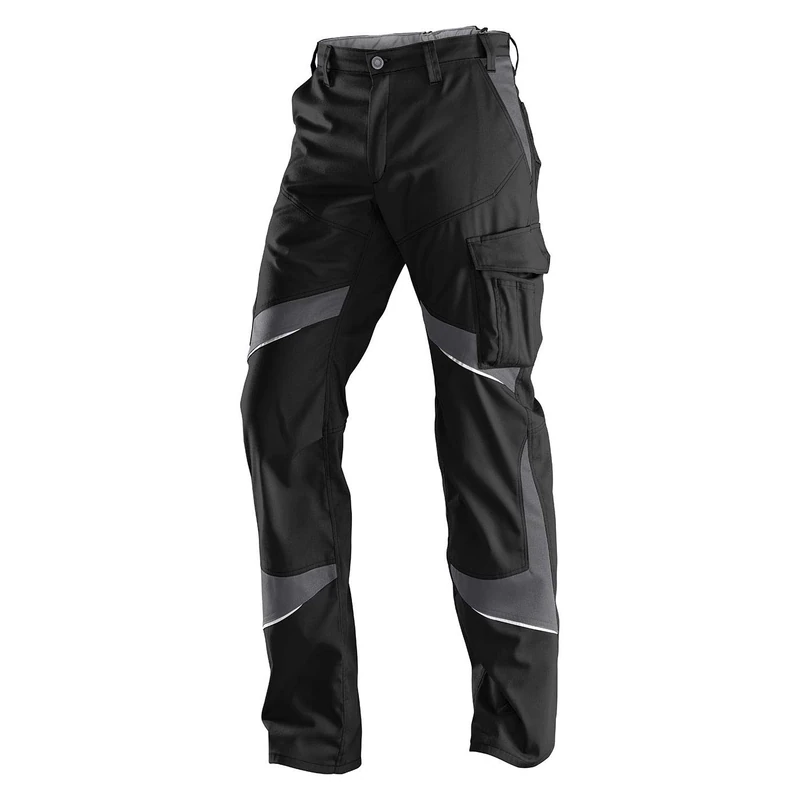 KÜBLER Workwear 22505365-9997-64 "Activiq" Trousers, Black/Anthracite, Size 64
