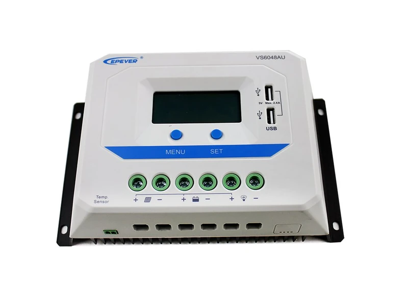 EPEVER VS6048AU 60A PWM Solar Charge Controller 12V-48V
